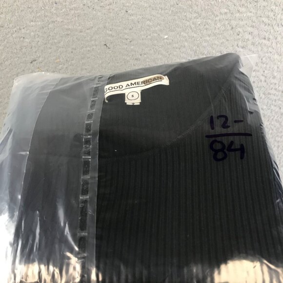 Good American Bold Shoulder knitted Midi Dress size 5 - Picture 11 of 11